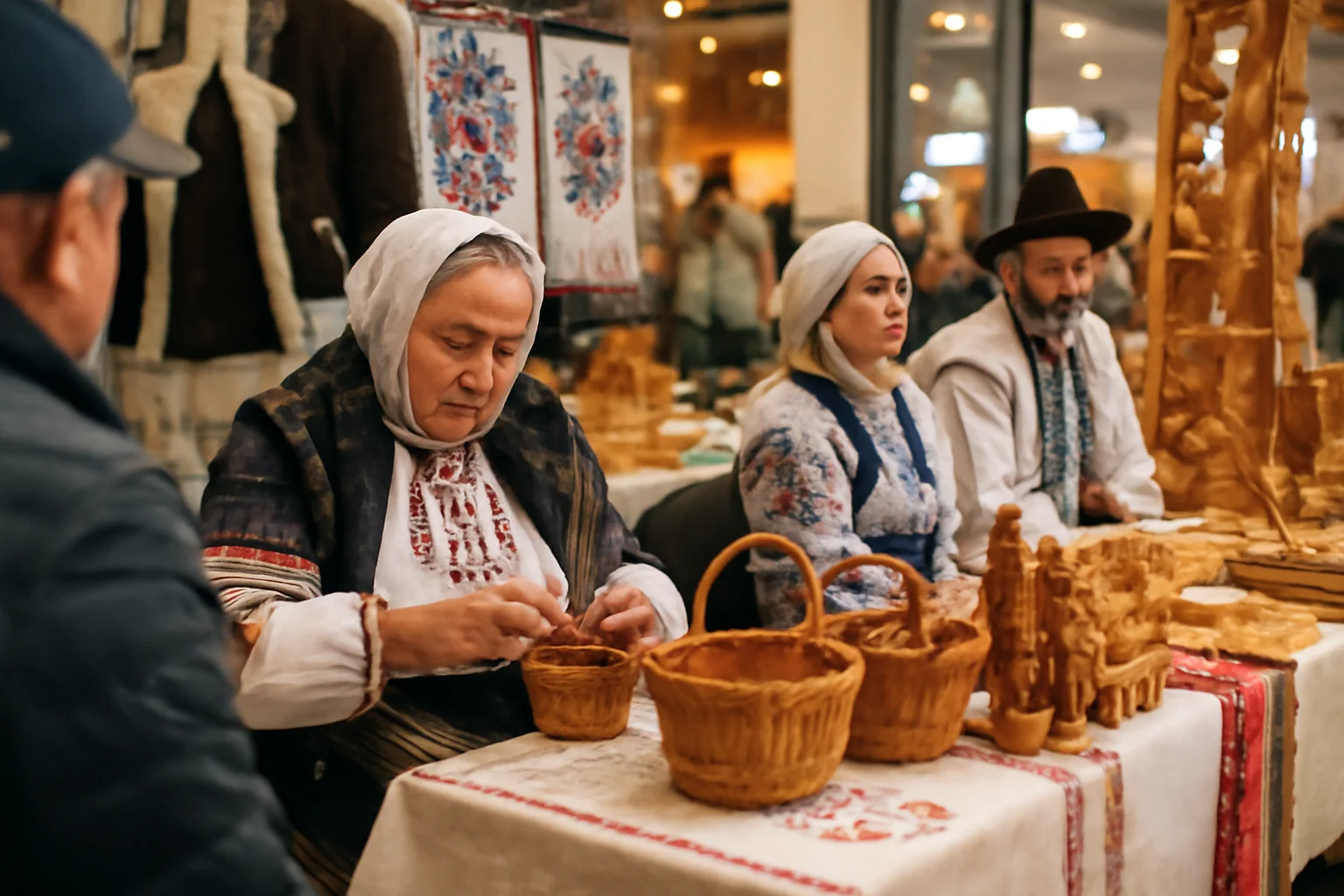 A început Târgul Meșterilor Populari din Bucovina la Shopping City Suceava – Vezi FOTO