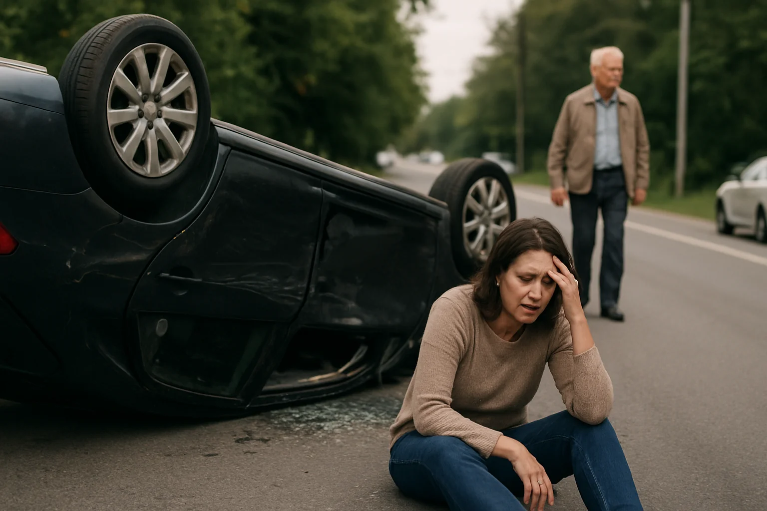 Accident în Bogdănești: Femeie rănită, șofer de 89 de ani cercetat