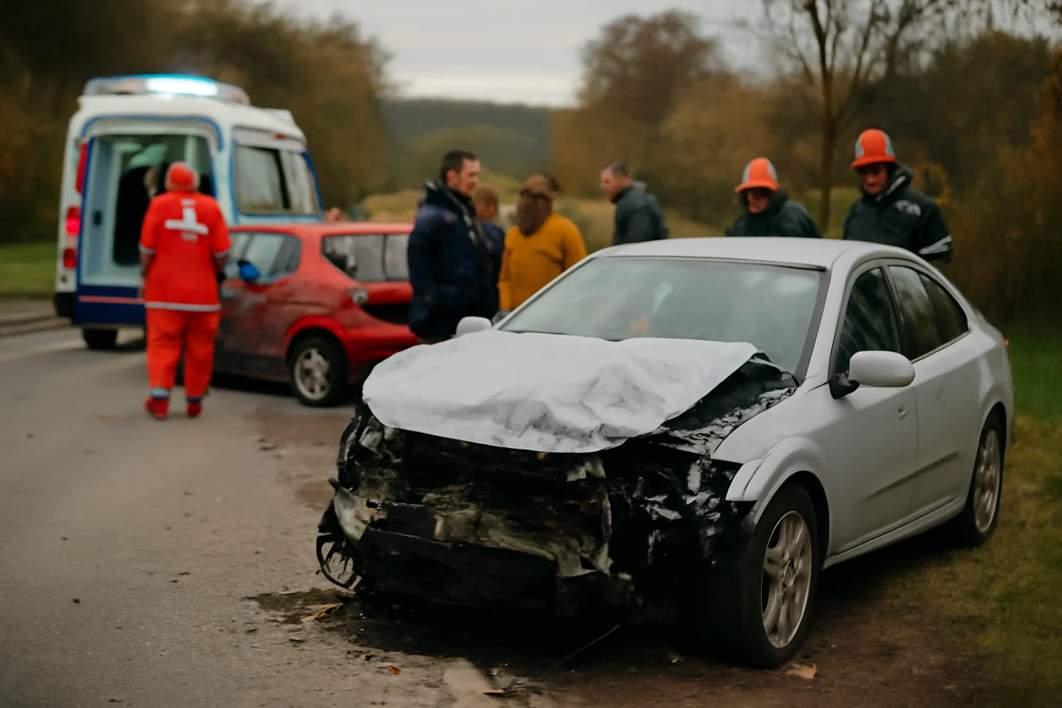 Accident rutier cu șapte persoane implicate, reamintit azi la Suceava