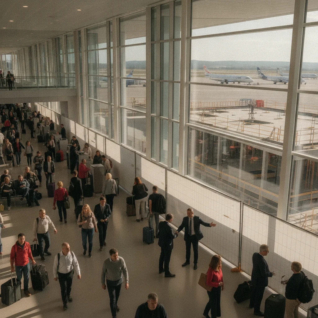 Aeroportul Suceava: 815.335 de pasageri și terminal nou de 11.000 mp