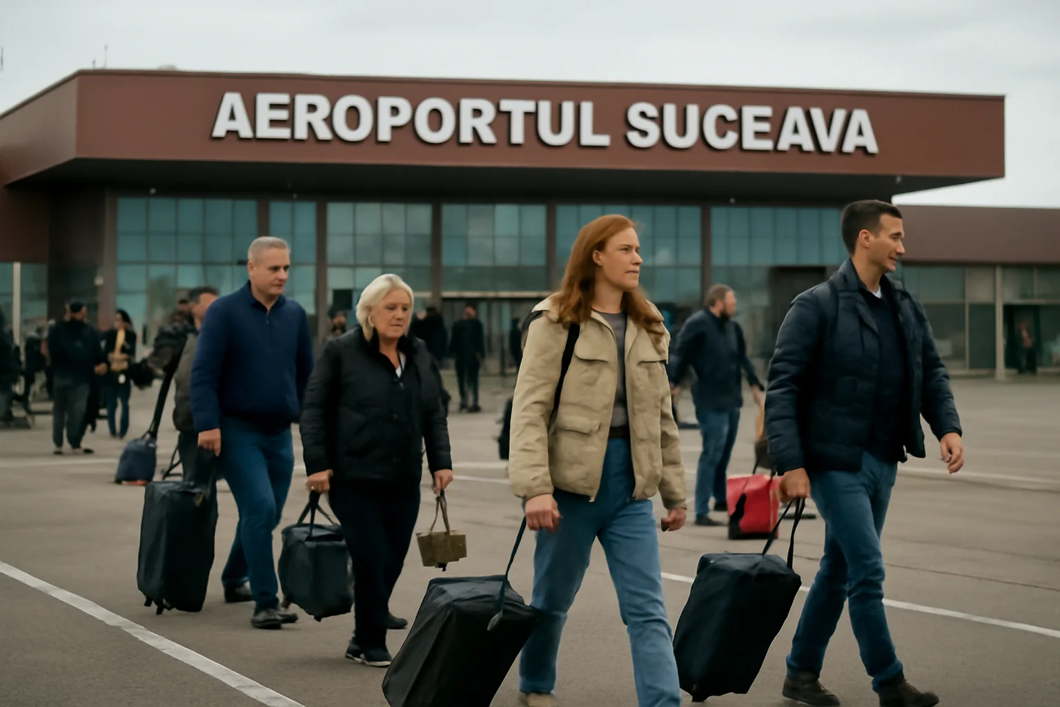Aeroportul Suceava atinge 300.000 pasageri într-un semestru