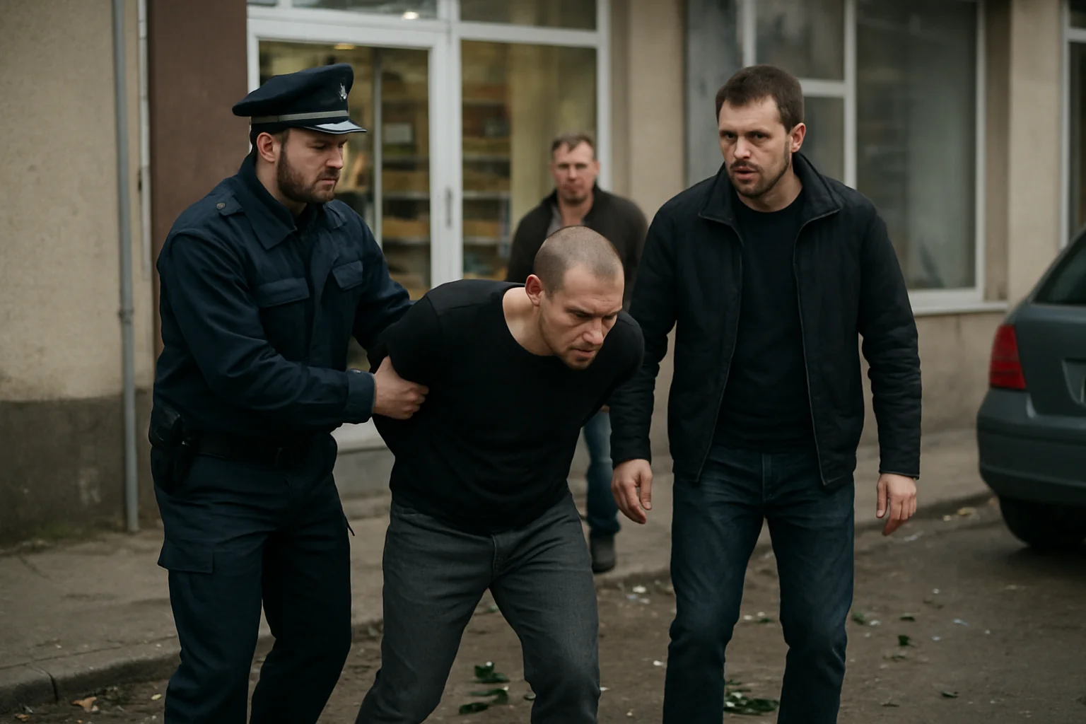 Agresiune și distrugere în Câmpulung Moldovenesc