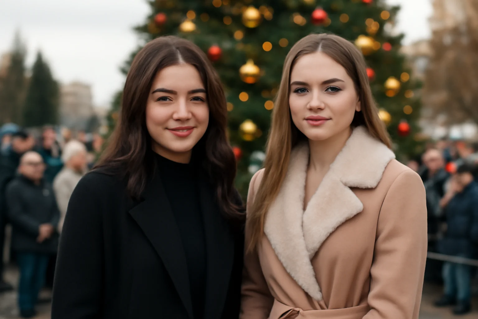Alessia Pop și Denisa Puițău de la Vocea României vor aprinde luminițele bradului de Crăciun în centrul Sucevei, de Ziua Bucovinei