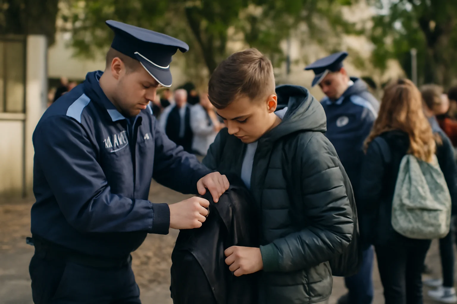 Aproape 250 de elevi verificați corporal și la ghiozdane