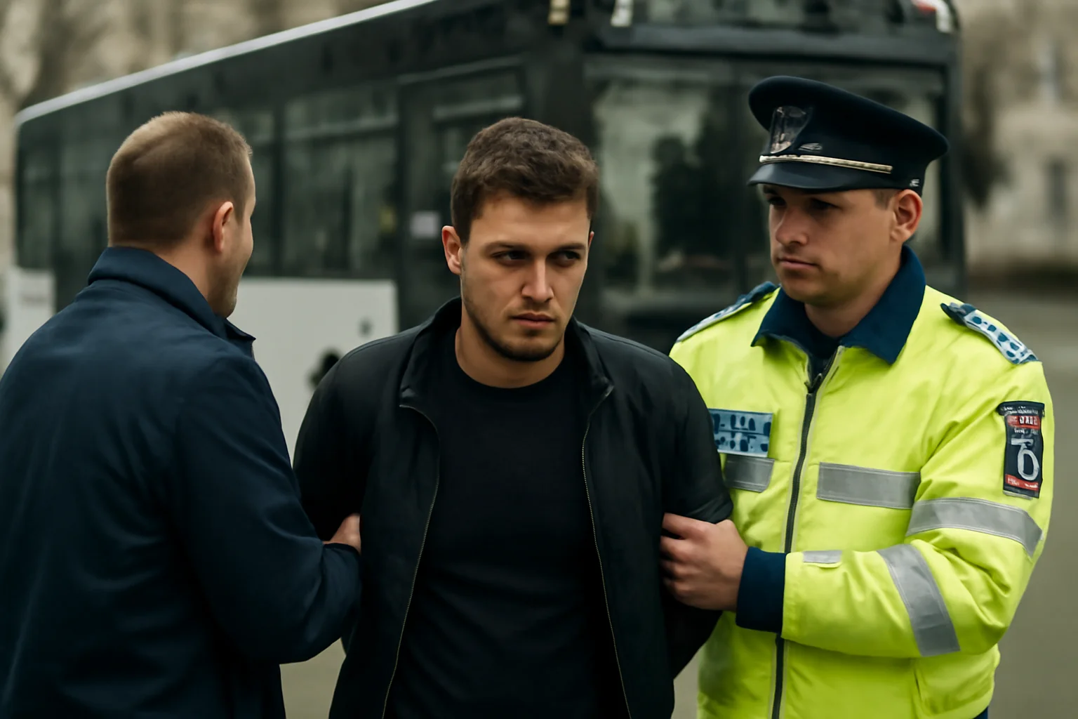 Bărbat acuzat de hărțuire sexuală în autobuz, prins în urma unei acțiuni a poliției pentru siguranța transportului public din Suceava