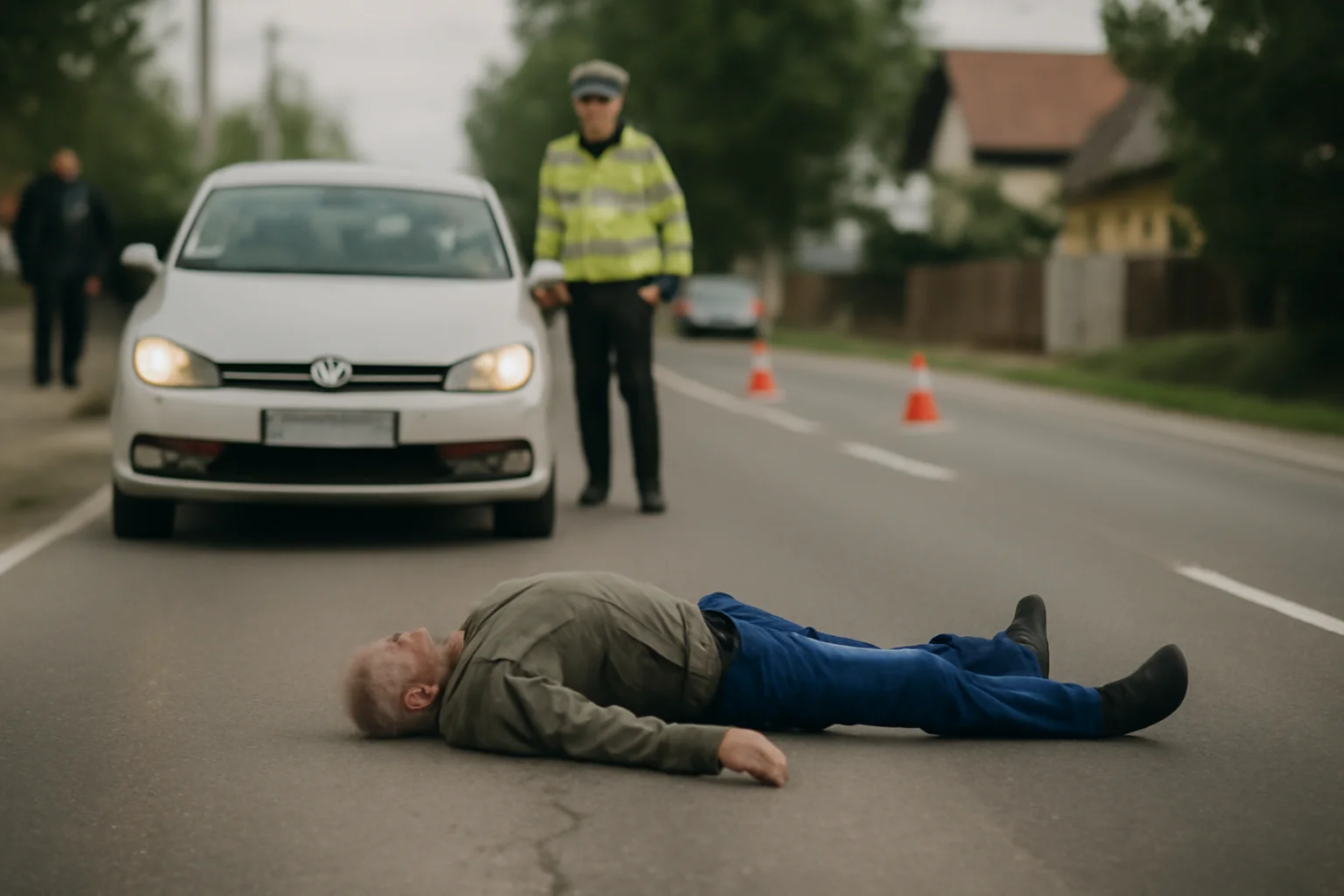 Bărbat de 70 de ani lovit mortal de o șoferiță regulamentară pe DN17A la Marginea