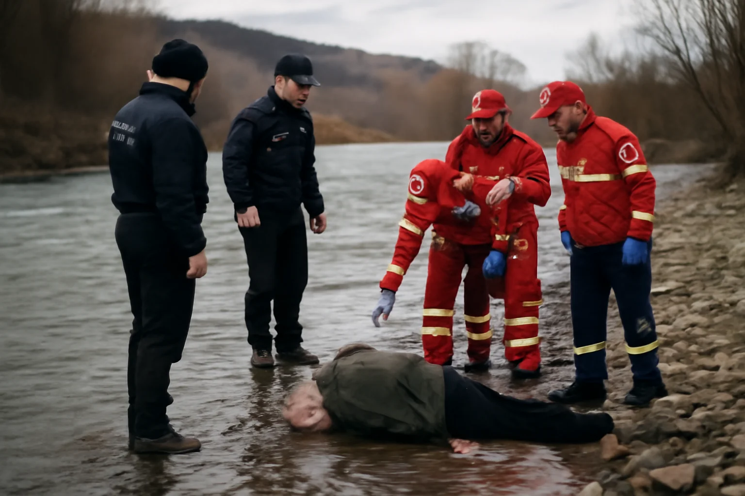 Bătrân din Fundu Moldovei găsit mort în râul Moldova după ce a părăsit barul în stare de ebrietate