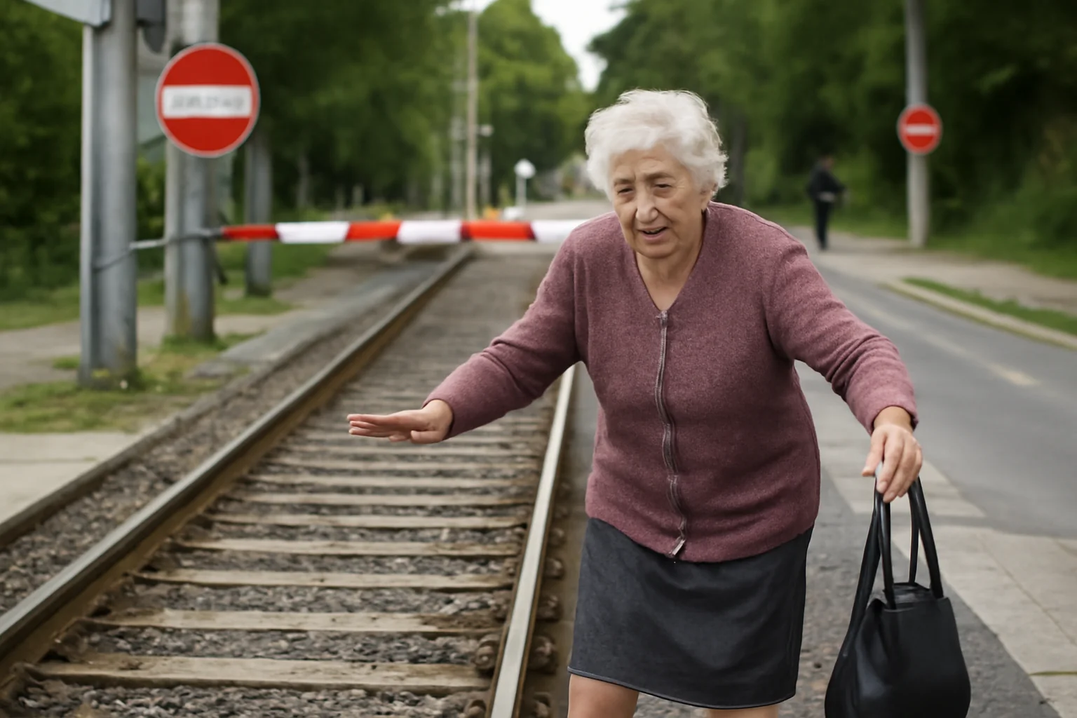 Bătrână rănită după ce a traversat strada prin loc interzis în [localitate]