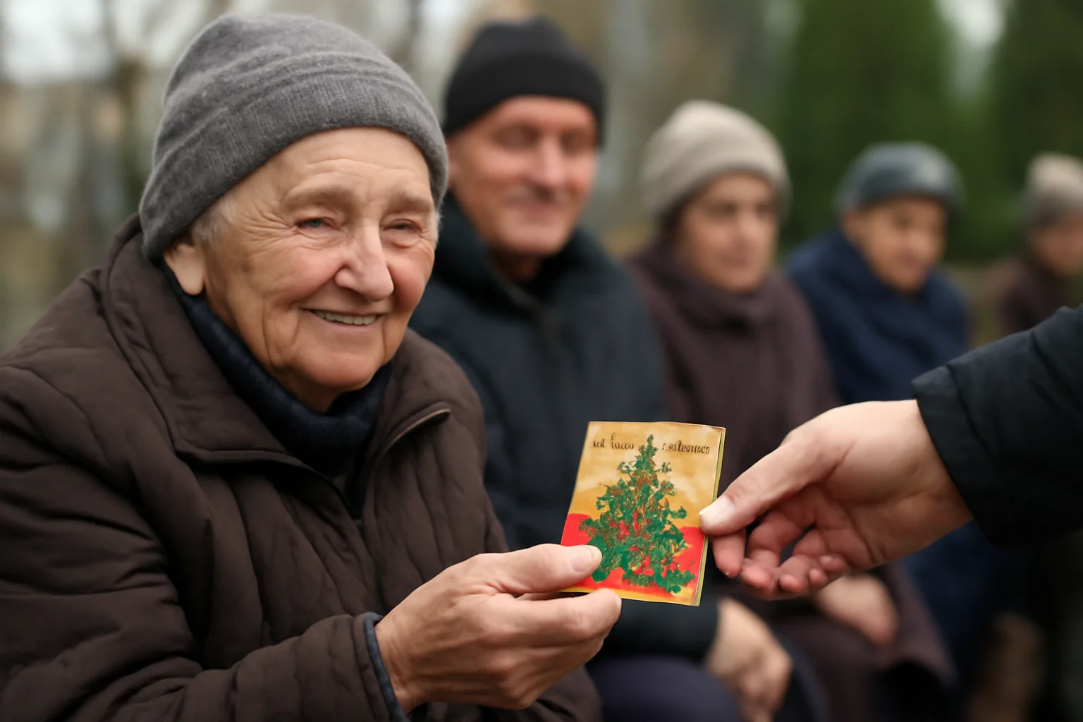 Carduri cadou de Crăciun pentru pensionarii cu pensii minime din județul Suceava