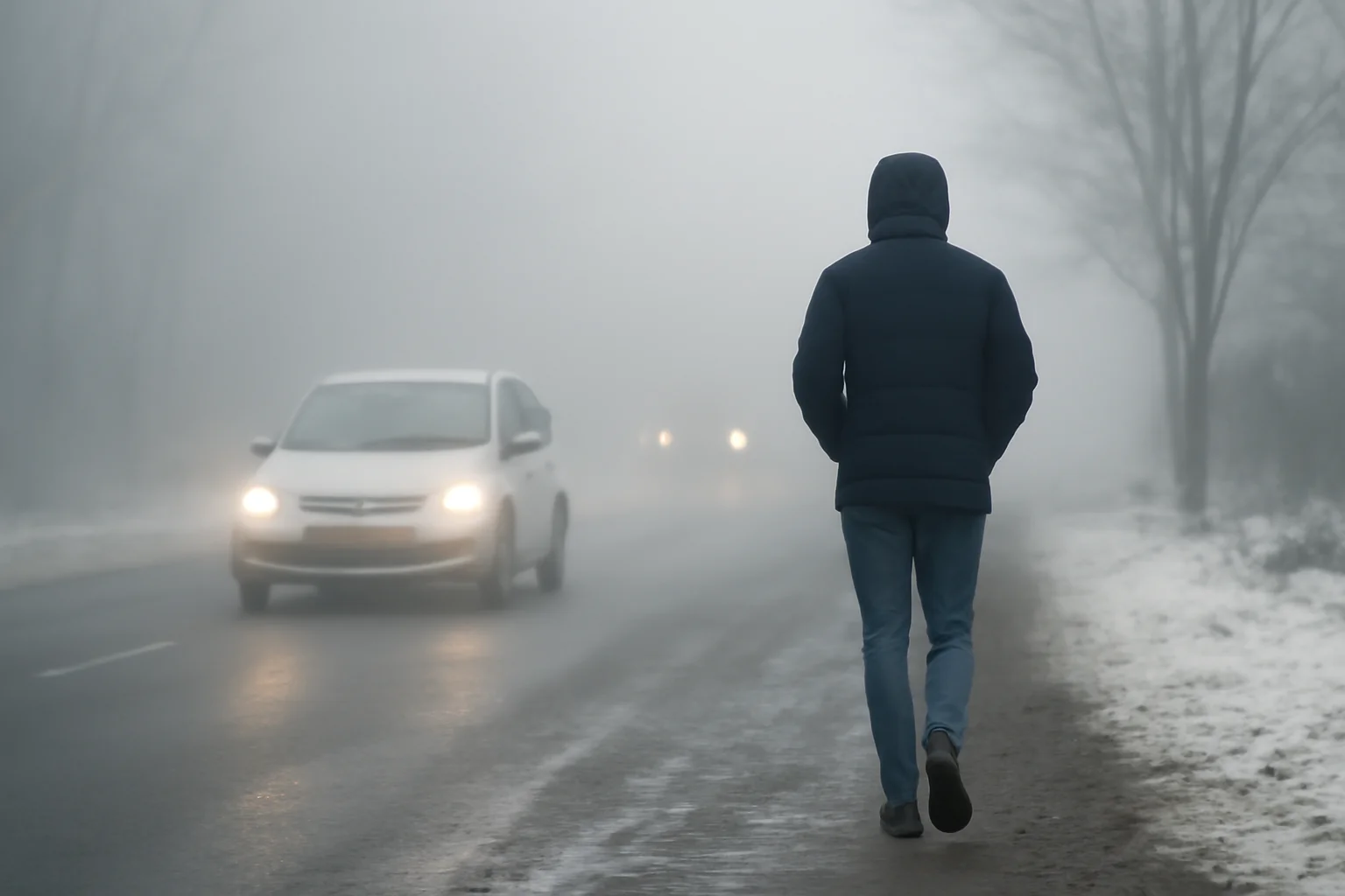Ceață densă și polei la Suceava pe 23 ianuarie: avertizare pentru șoferi în mai multe localități din județ
