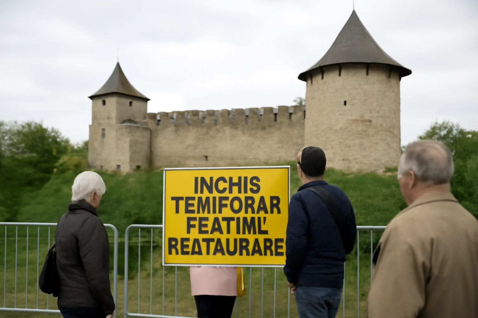 Cetatea de Scaun din Suceava se închide temporar pentru etapa a treia de restaurare
