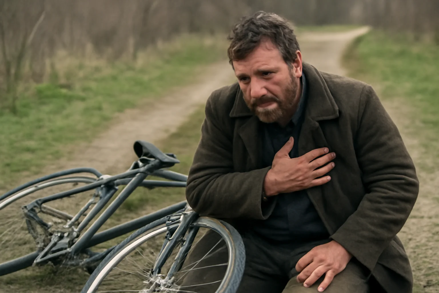 Cioban beat, cercetat penal după ce s-a rănit căzând de pe bicicletă în județul nostru
