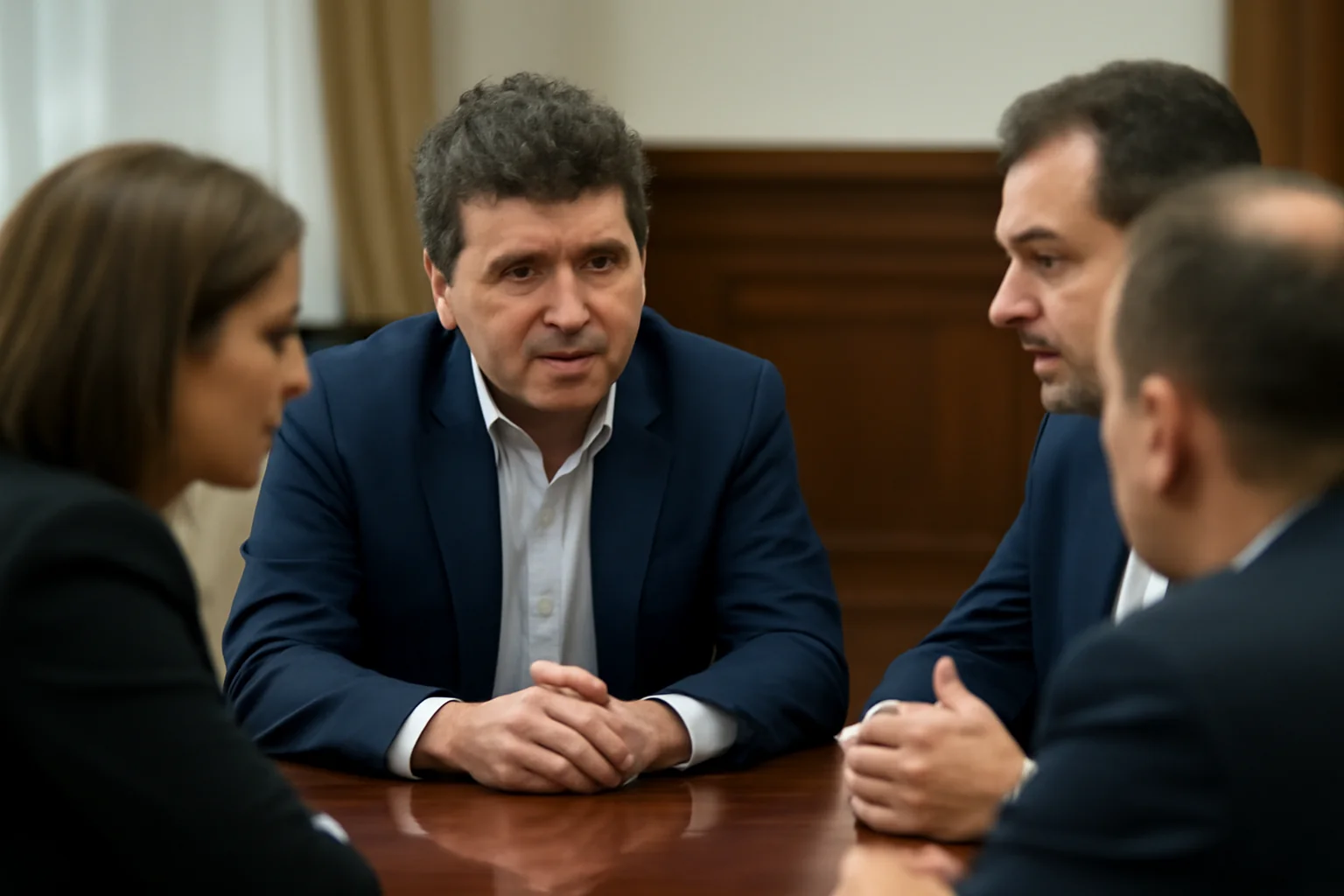 Consultări cu Uniți pentru România și PACE realizate de Nicușor Dan