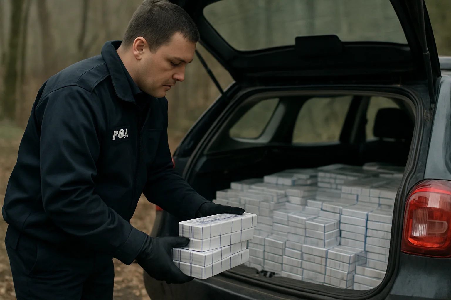 Contrabandă cu țigări: 20.000 de țigarete confiscate în Suceava