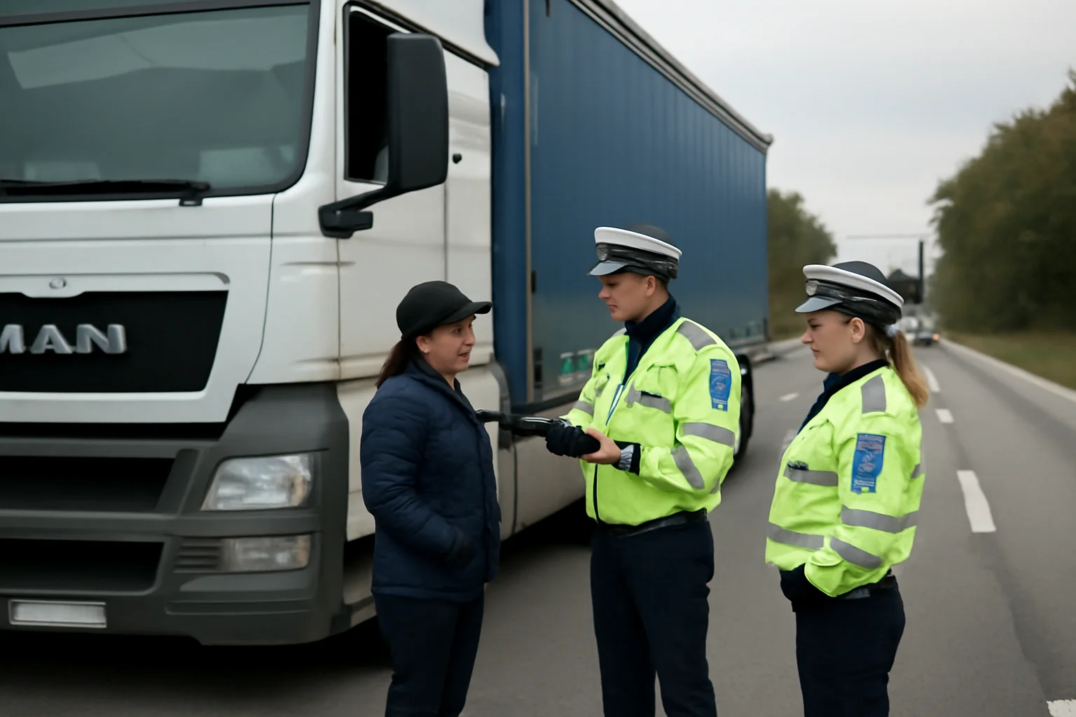 Controale la transportatorii rutieri în Suceava în cadrul acțiunii naționale TRUCK&BUS
