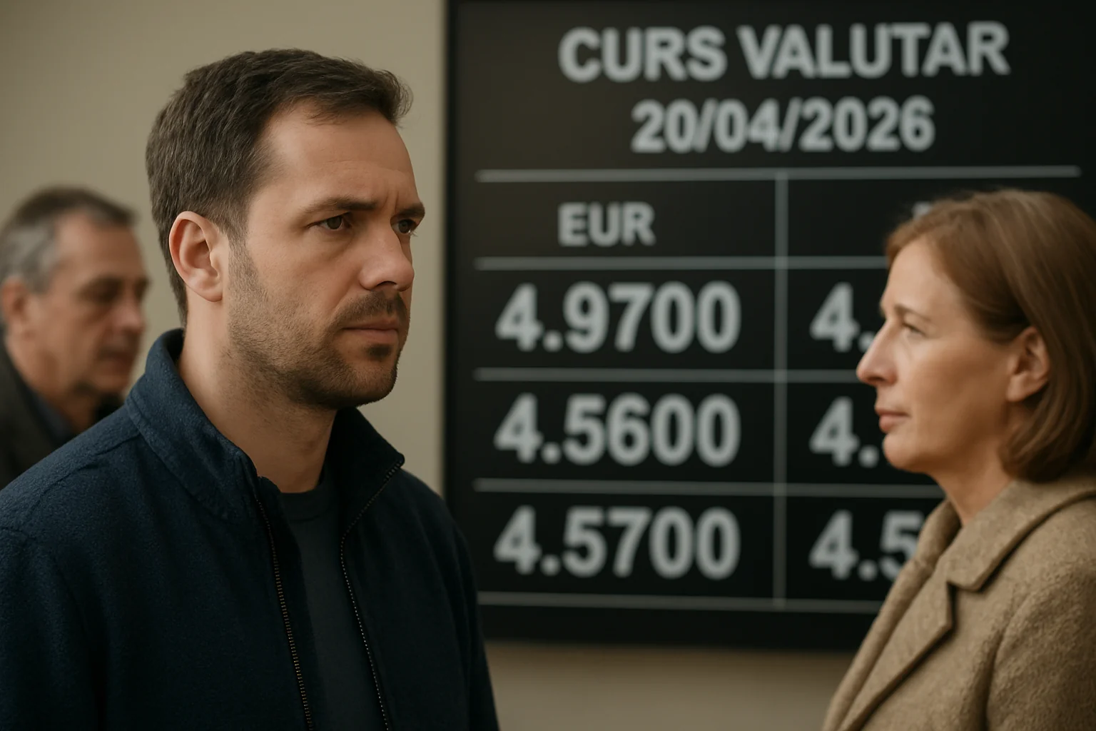 Curs valutar azi (BNR) – 2026-04-20