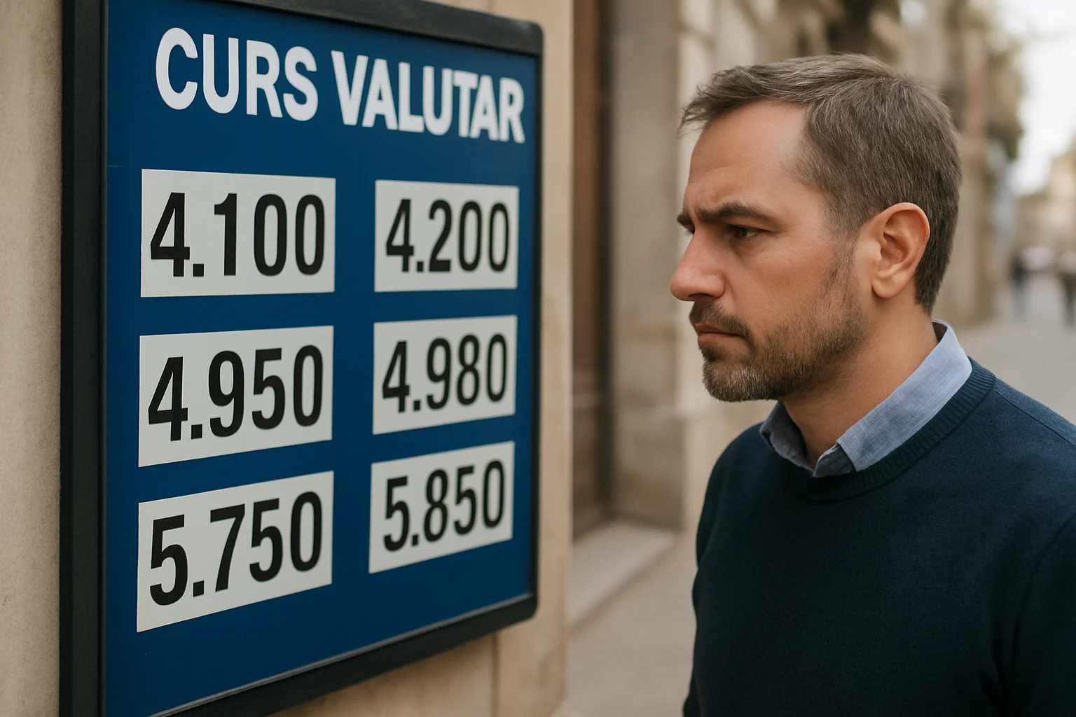 Curs valutar azi (BNR) – 2026-05-17