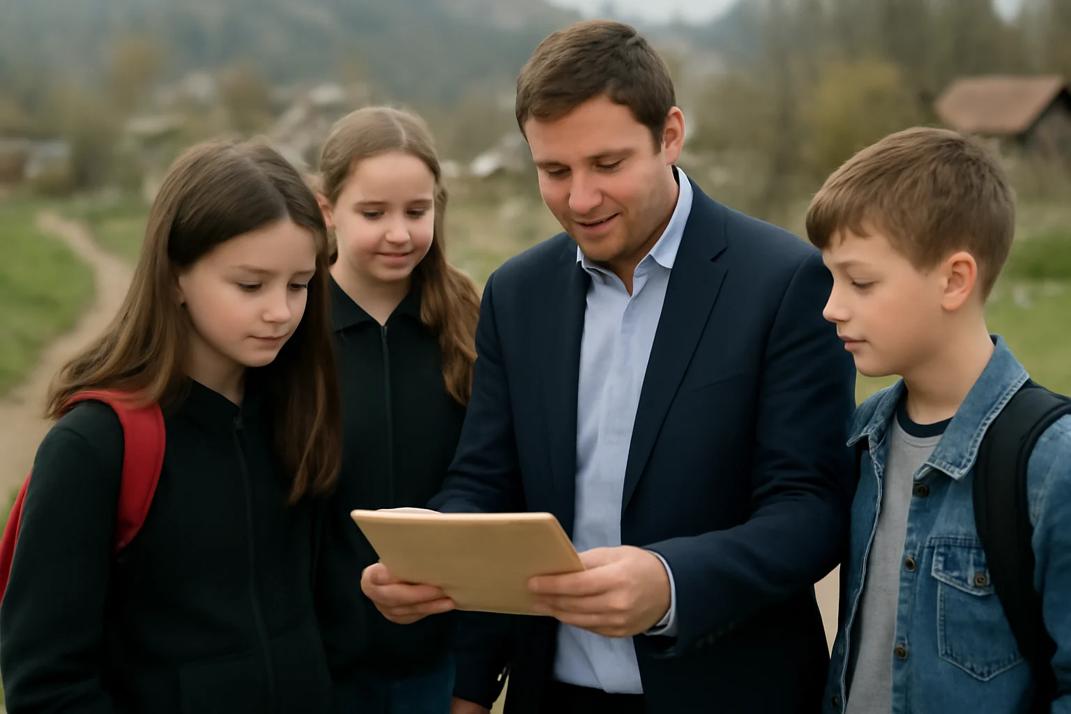 Deschide o scrisoare – campanie a Inspectoratului Școlar Suceava pentru elevii din cătunele comunei Izvoarele Sucevei