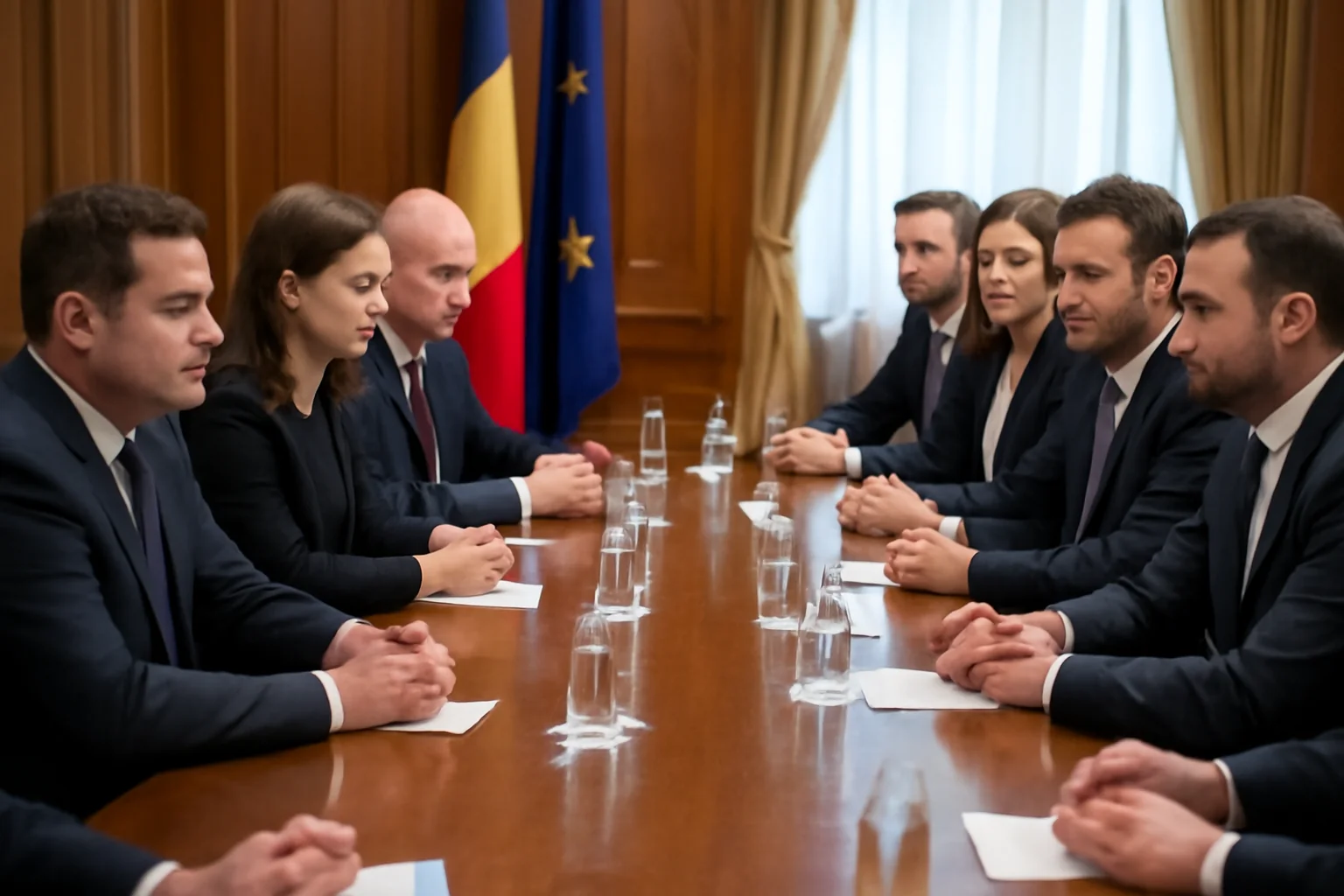 Discuții între oficialii Guvernului României și membrii Romanian Business & Innovation Platform Austria