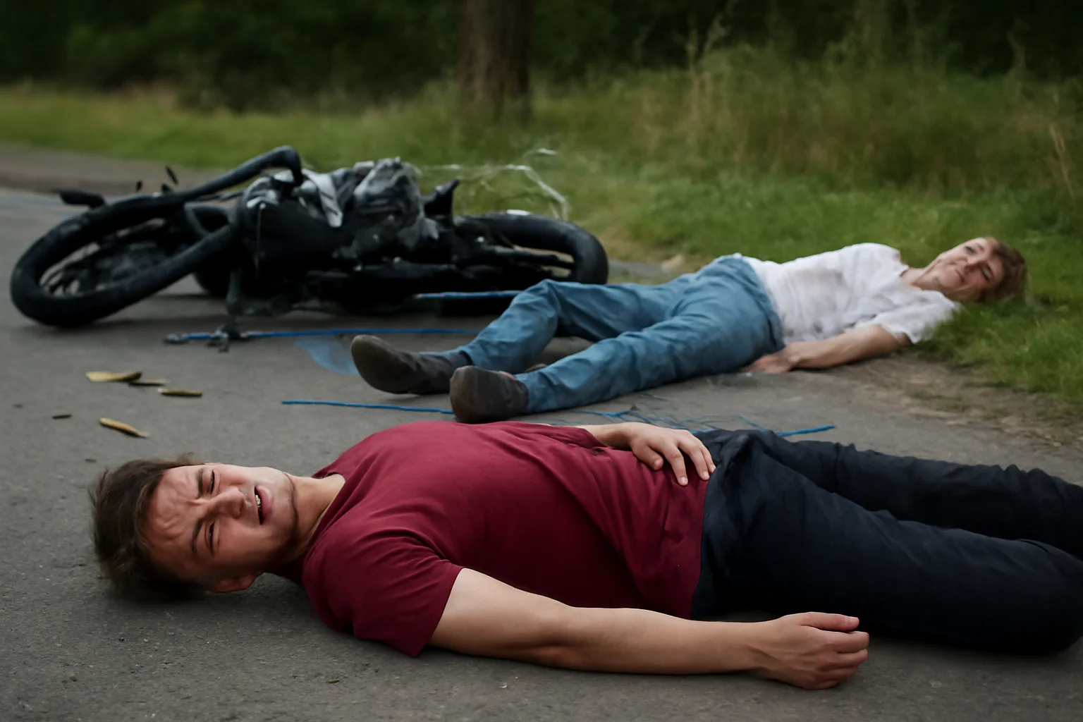 Doi adolescenți răniți grav într-un accident între două motociclete la Zvoriștea, județul Suceava