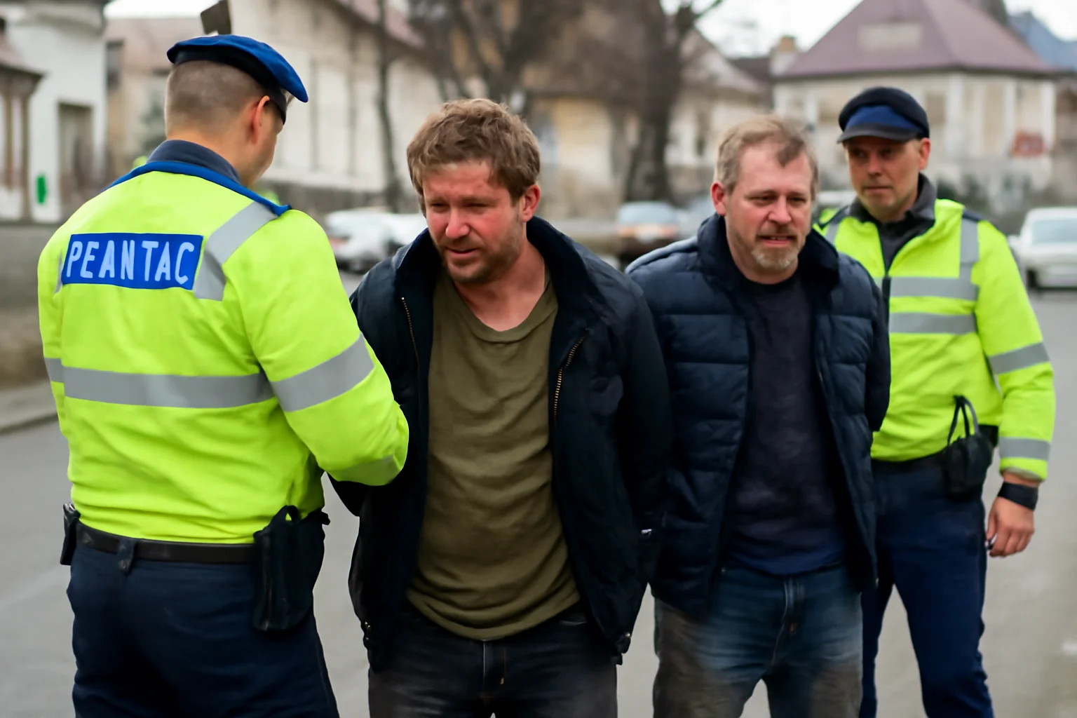 Doi scandalagii beți, încătușați și amendați cu 5.500 de lei la Vatra Dornei