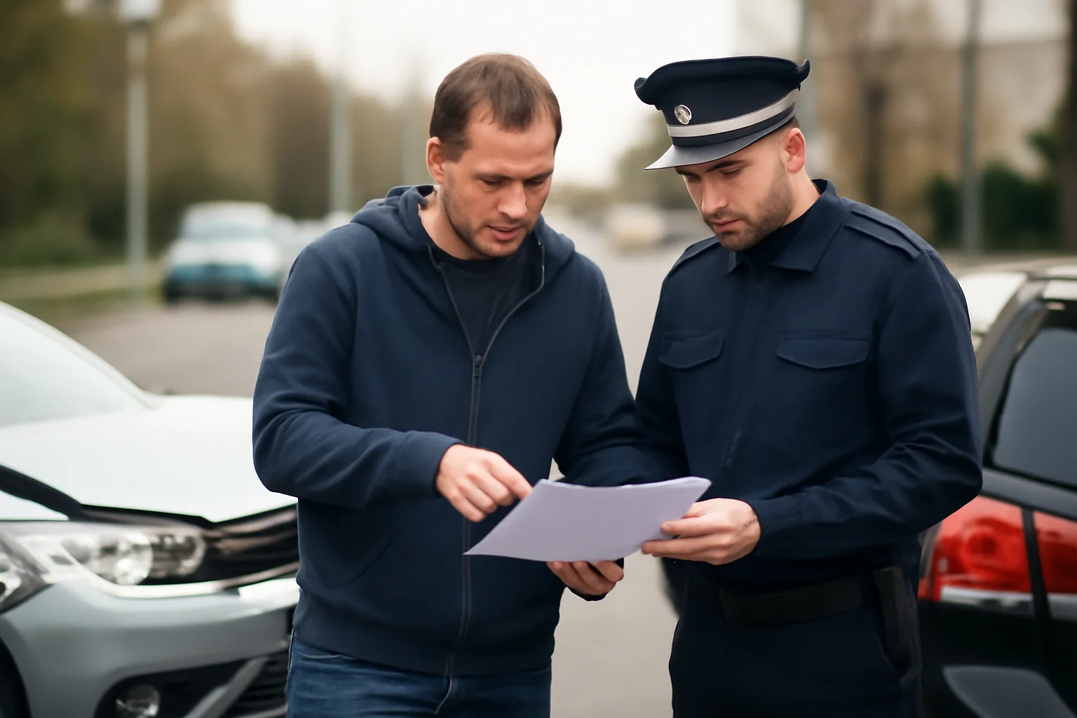 Dosar penal deschis după un accident rutier în urma unei înțelegeri amiabile între doi șoferi
