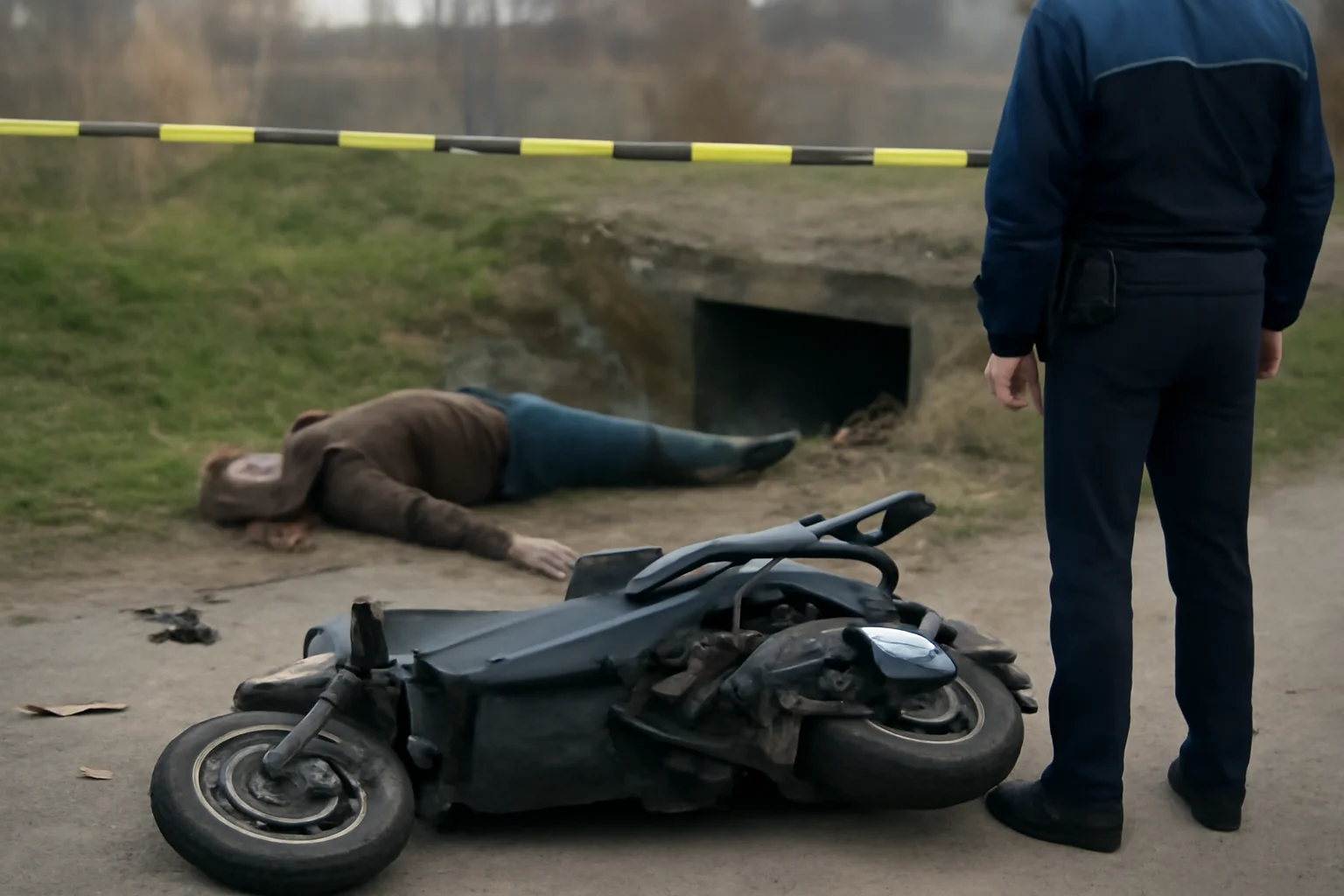 Două persoane au murit într-un accident cu motoscuterul la Budeni, Dolhasca, județul Suceava