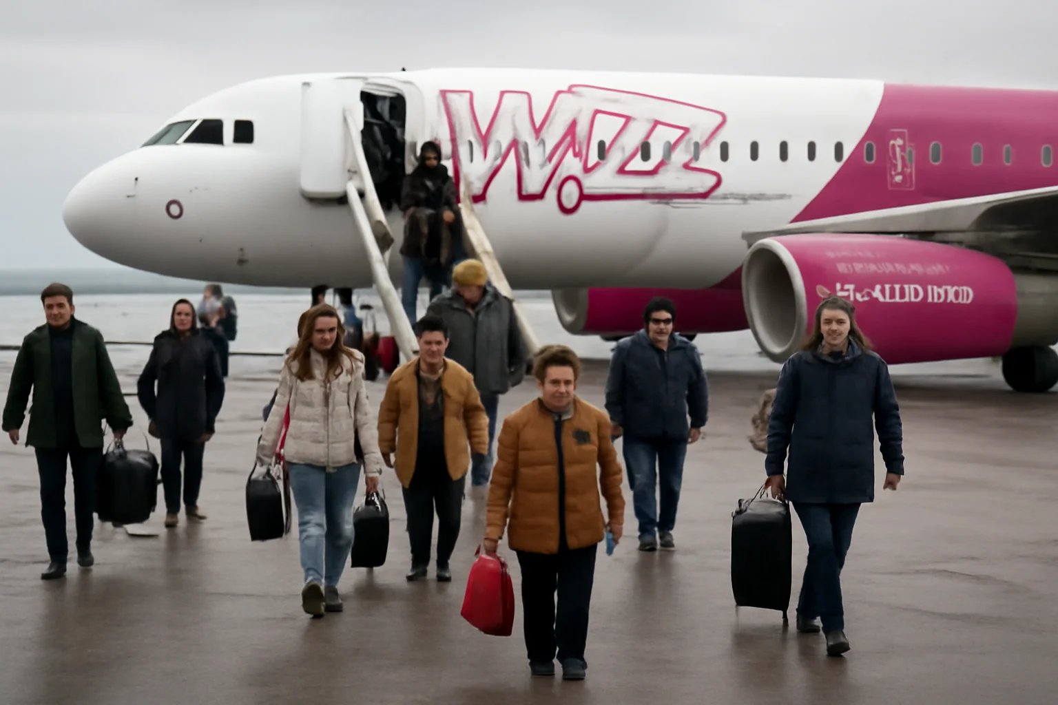 Două zboruri Wizz Air deviate spre Suceava din cauza vremii nefavorabile la Iași