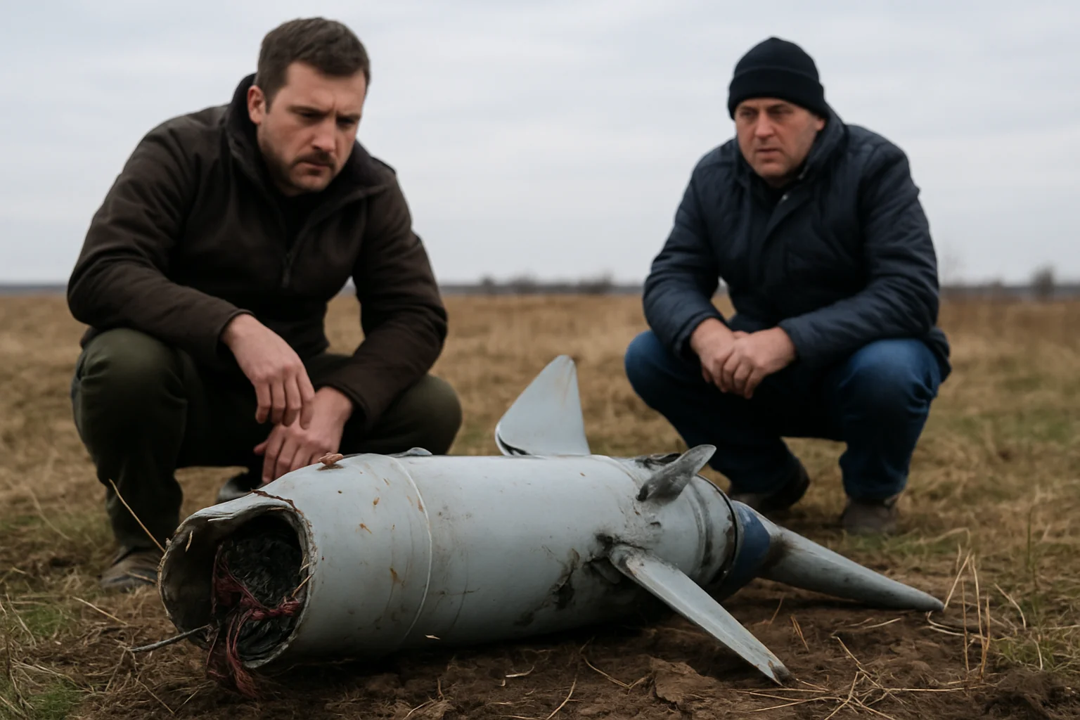 Dronă rusească cu explozibil, găsită în Tulcea
