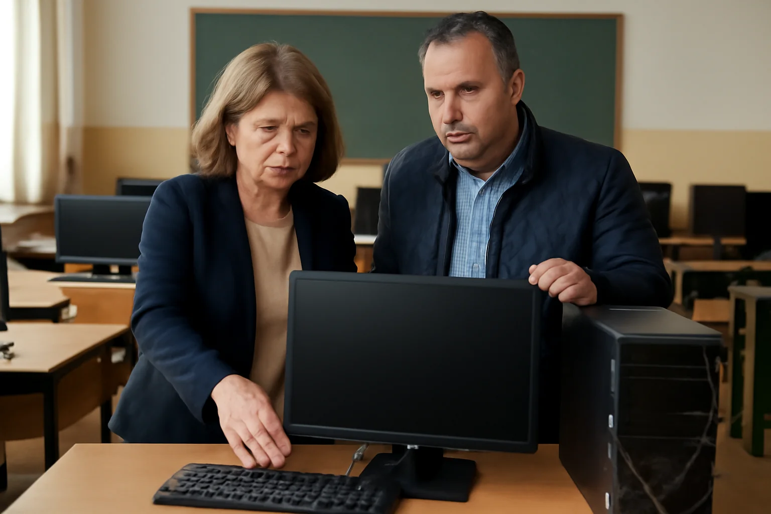 Echipamente IT finanțate din fonduri europene ajung în școlile din Siret, județul Suceava