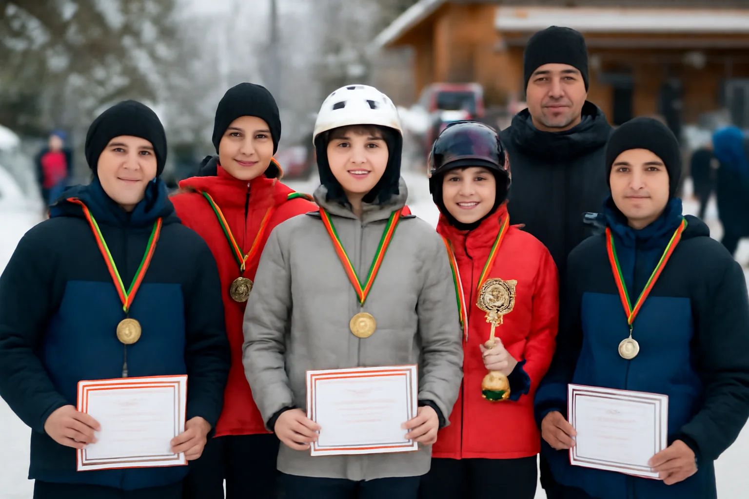 Elevi din Vatra Dornei, premiați la un concurs național de schi: rezultate notabile pentru județul Suceava