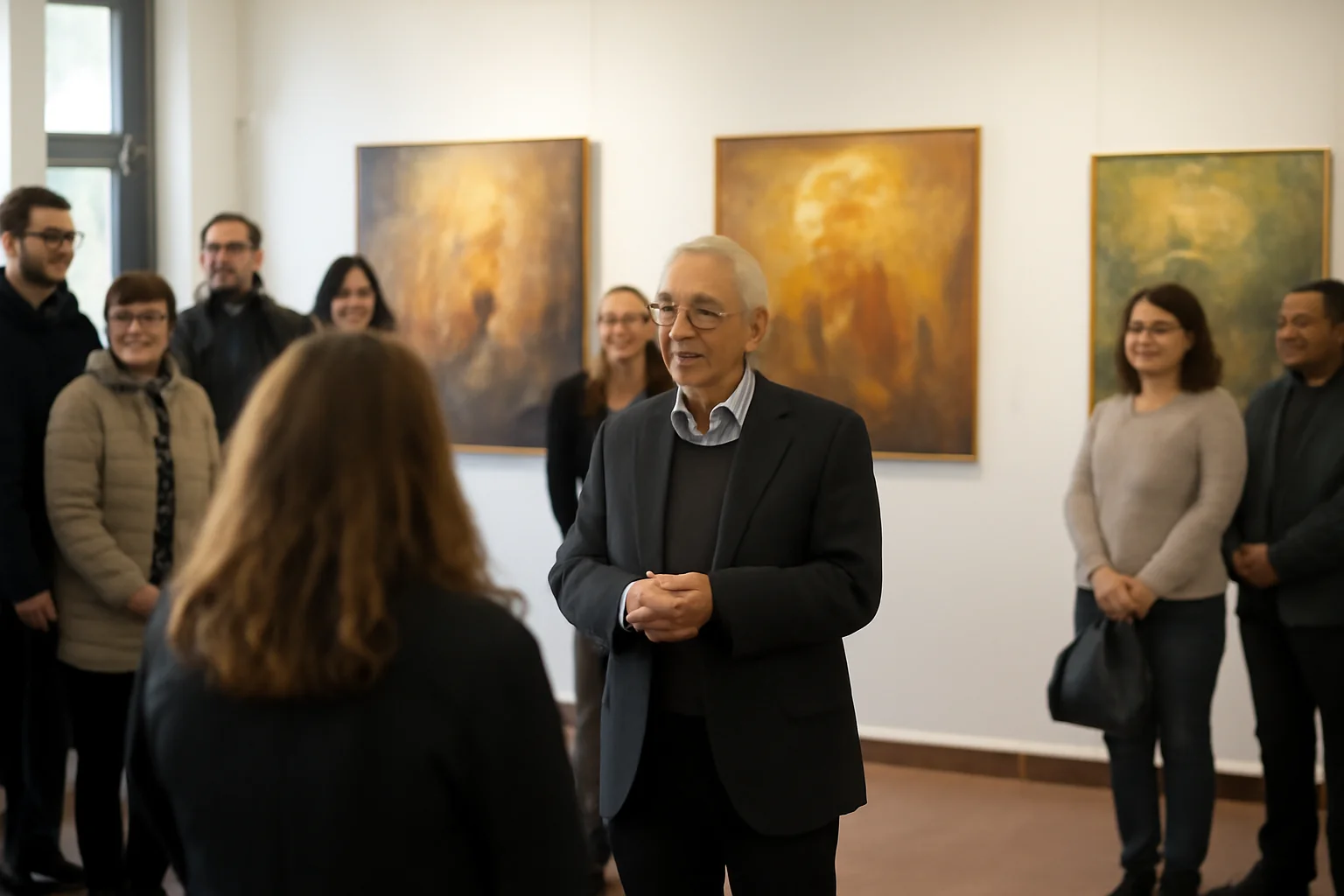 Expoziția de pictură Mihai Cismaru – Alchimia luminii, vernisată la Muzeul de Istorie Suceava (FOTO)