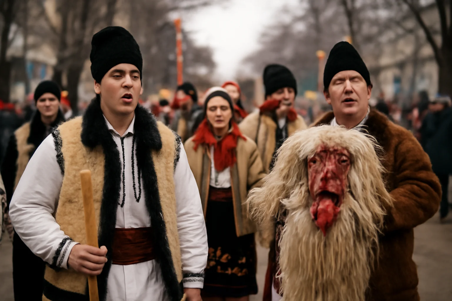 Festivalul de datini și obiceiuri de iarnă aduce tradițiile în prim-plan la Botoșana, Suceava