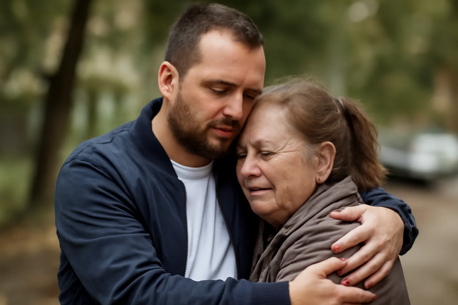 Fiu grijuliu salvează mama de abuzul concubinului de Sfântul Nicolae