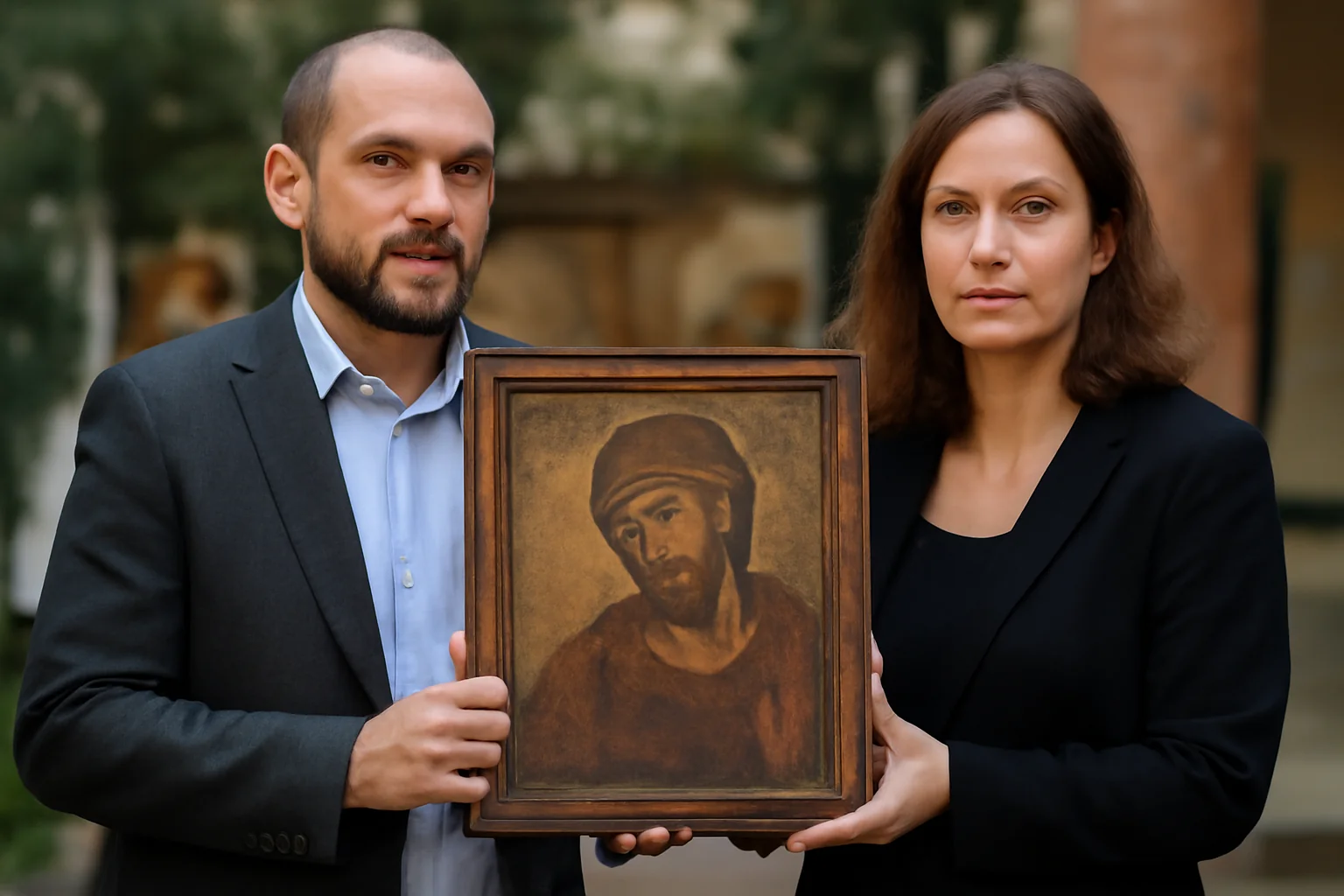 Icoană tânără de Nicolae Grigorescu vândută cu 90.000 Euro!