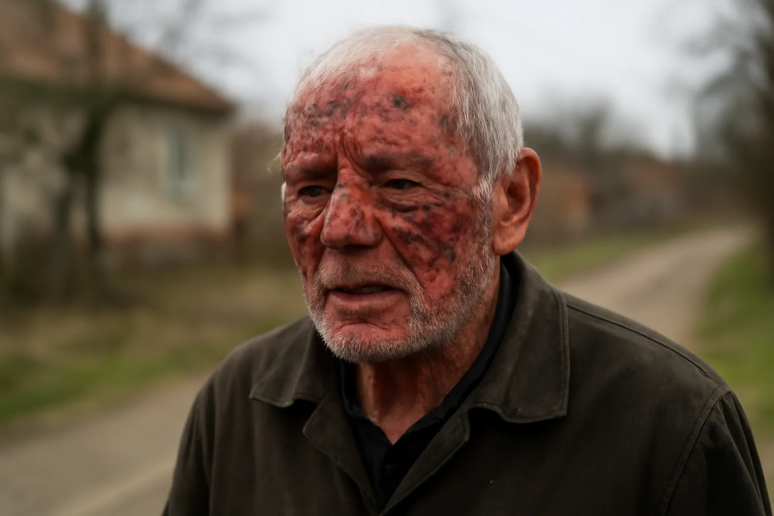 Incendiu de noapte la Lămășeni, Suceava: bătrân rănit după ce bucătăria de vară a ars complet