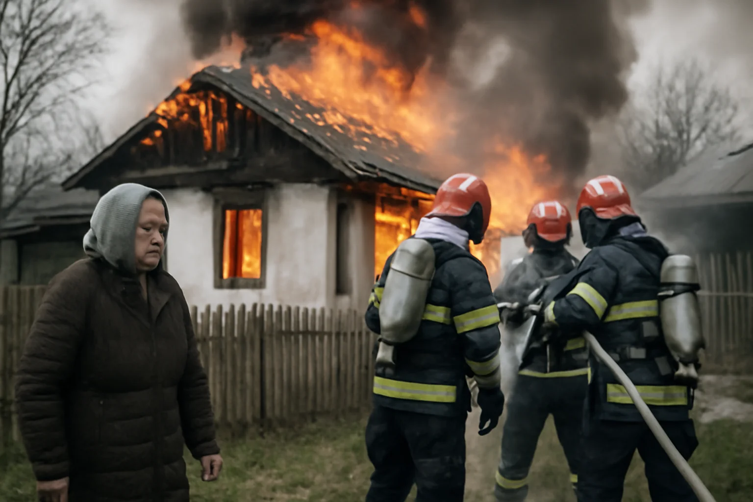 Incendiu la o casă din Siret provocat de sobă; pagube estimate la aproape 10.000 de euro