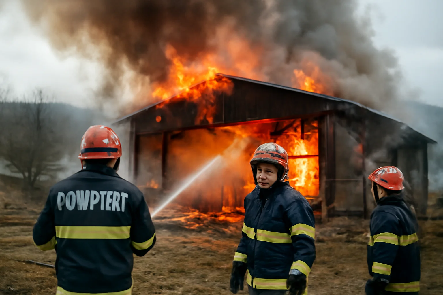 Incendiu la o hală de debitare lemn din Sunători, Dorna Arini, anunțat de ISU Suceava