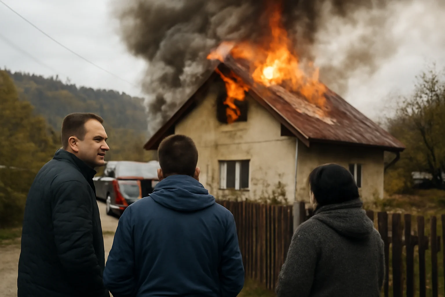 Incendiu la o locuință din Fundu Moldovei, intervenție de amploare în județul Suceava