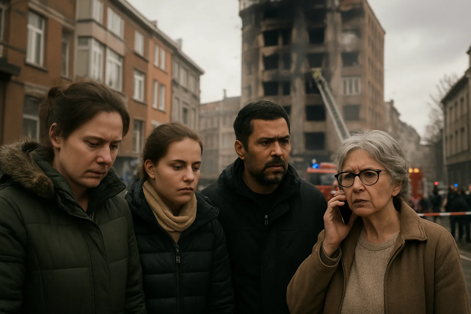 Incendiu tragic în Anvers: Cel puțin 5 morți într-un bloc