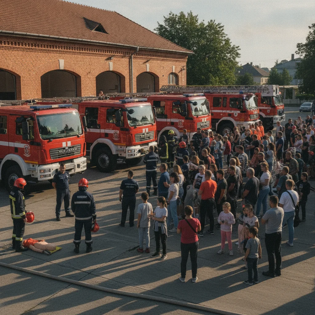ISU Suceava își deschide porțile duminică pentru Ziua Pompierilor