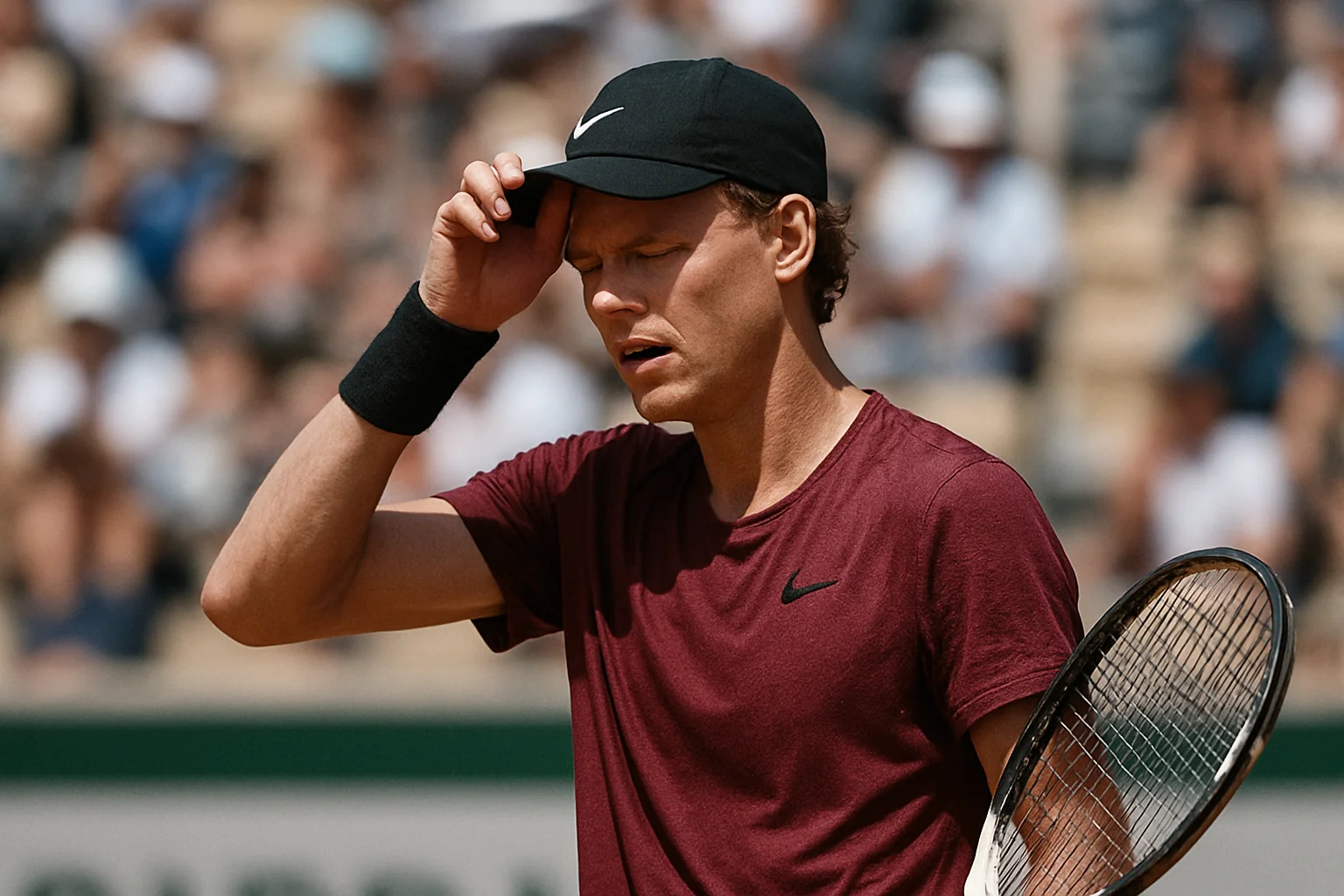 Jannik Sinner, eliminat surprinzător la Roland Garros din cauza căldurii