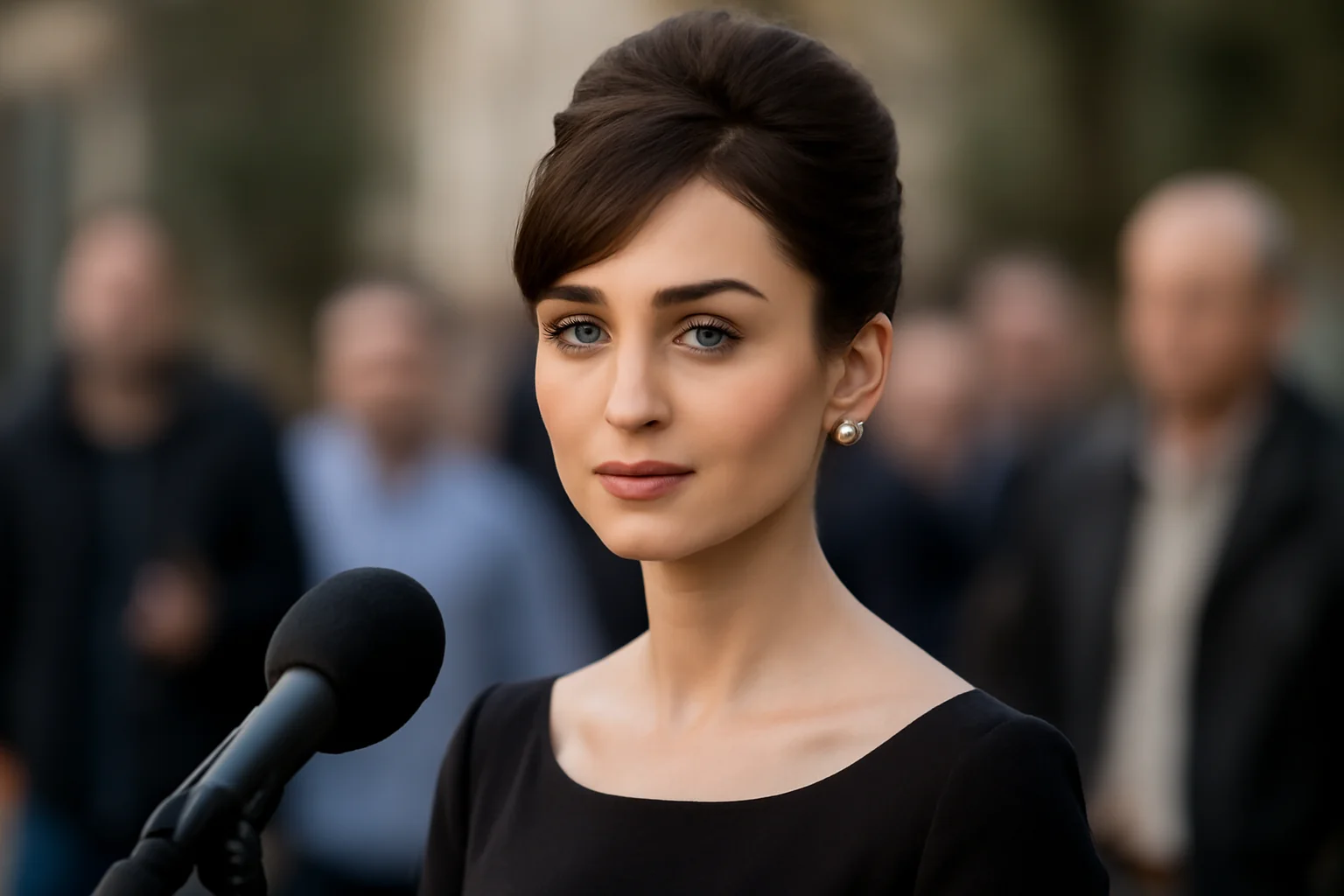 Lily Collins o interpretează pe Audrey Hepburn în noul film despre culisele adaptării Breakfast at Tiffany’s