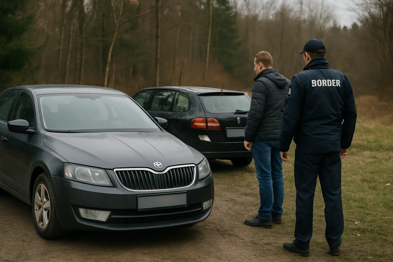 Mașini furate din UE, descoperite de poliția de frontieră în Suceava