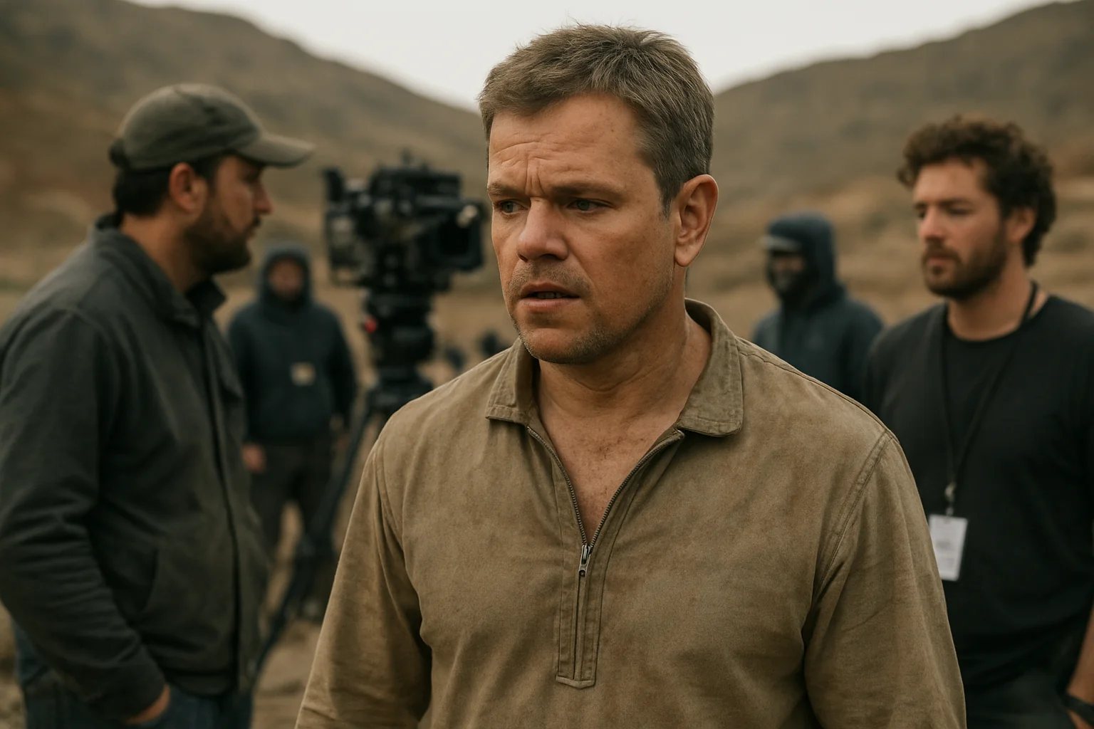 Matt Damon despre provocările filmărilor la Odiseea lui Nolan