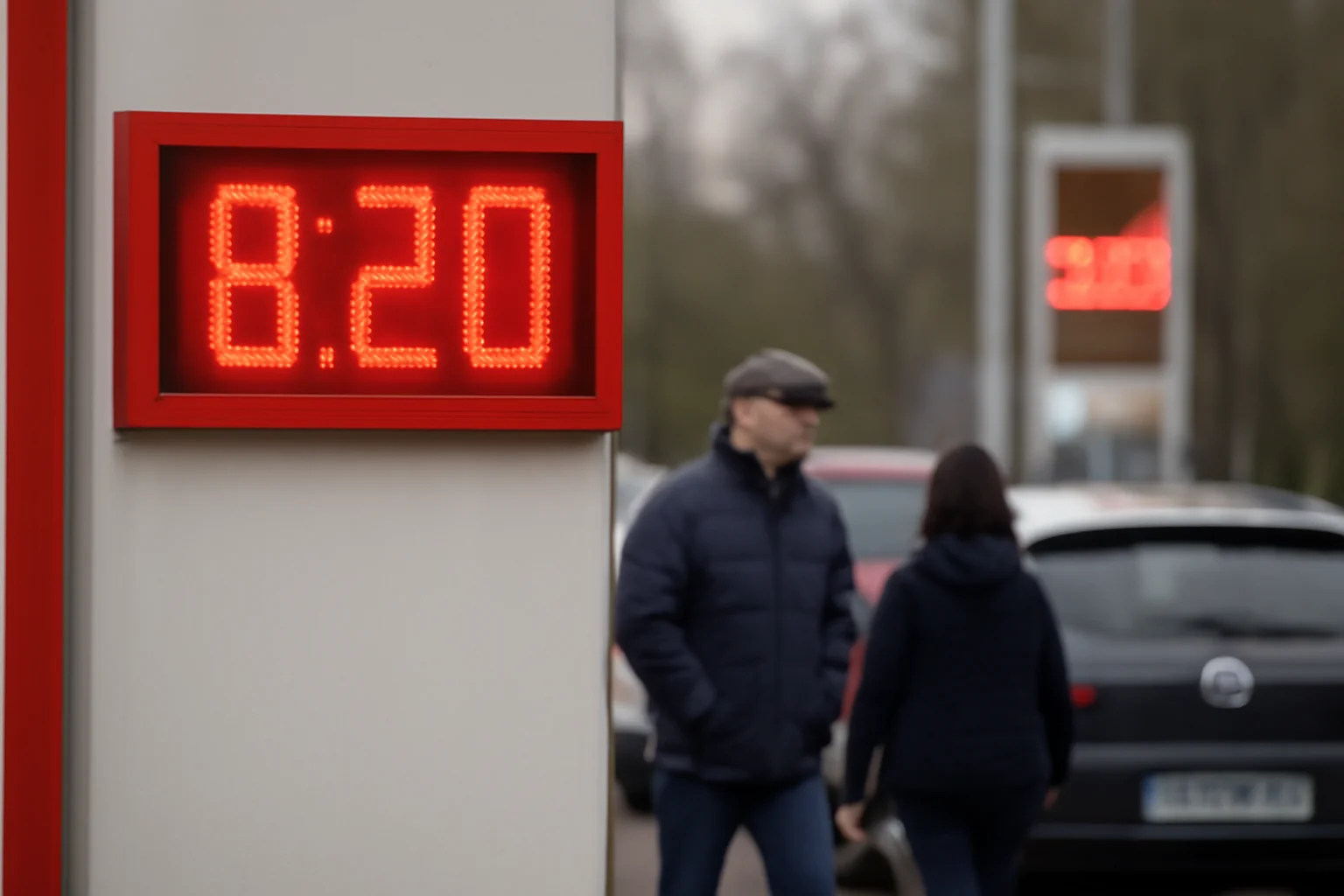 Motorina standard ajunge la aproximativ 8,20 lei/l în mai multe benzinării din Suceava