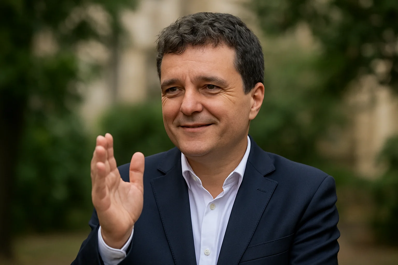 Nicușor Dan îl felicită pe Cristian Mungiu pentru al doilea Palme d’Or