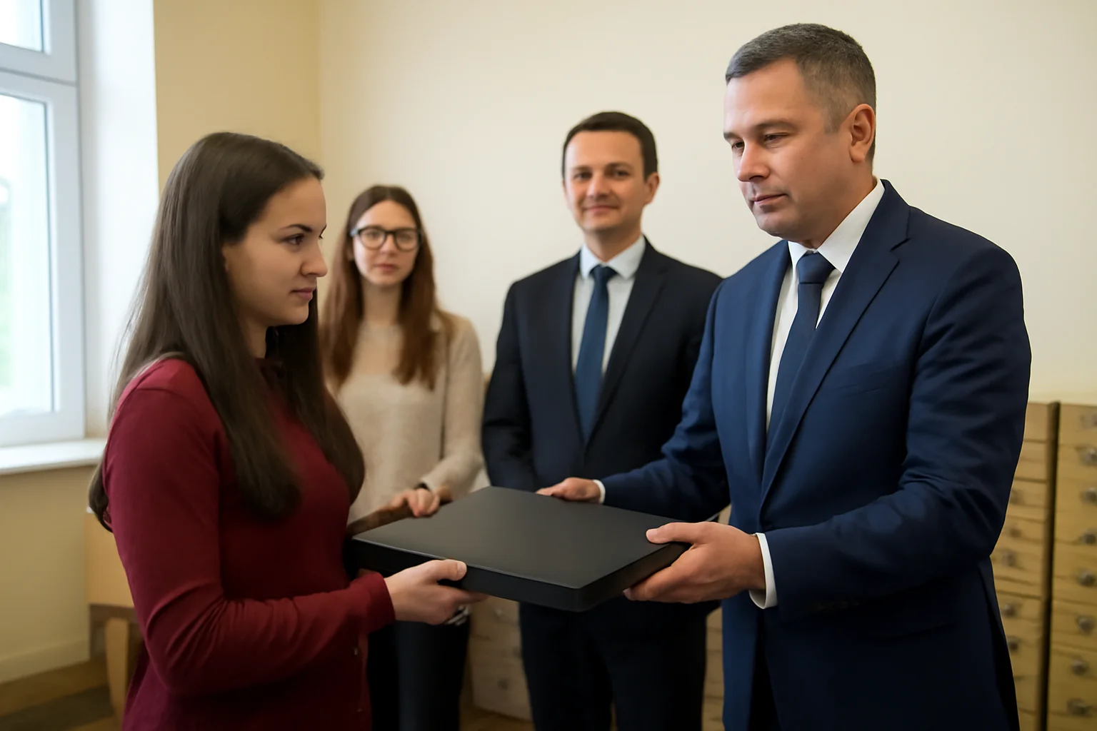 Parteneriat educațional la Suceava: EGGER donează 35 de laptopuri Colegiului „Eudoxiu Hurmuzachi” Rădăuți