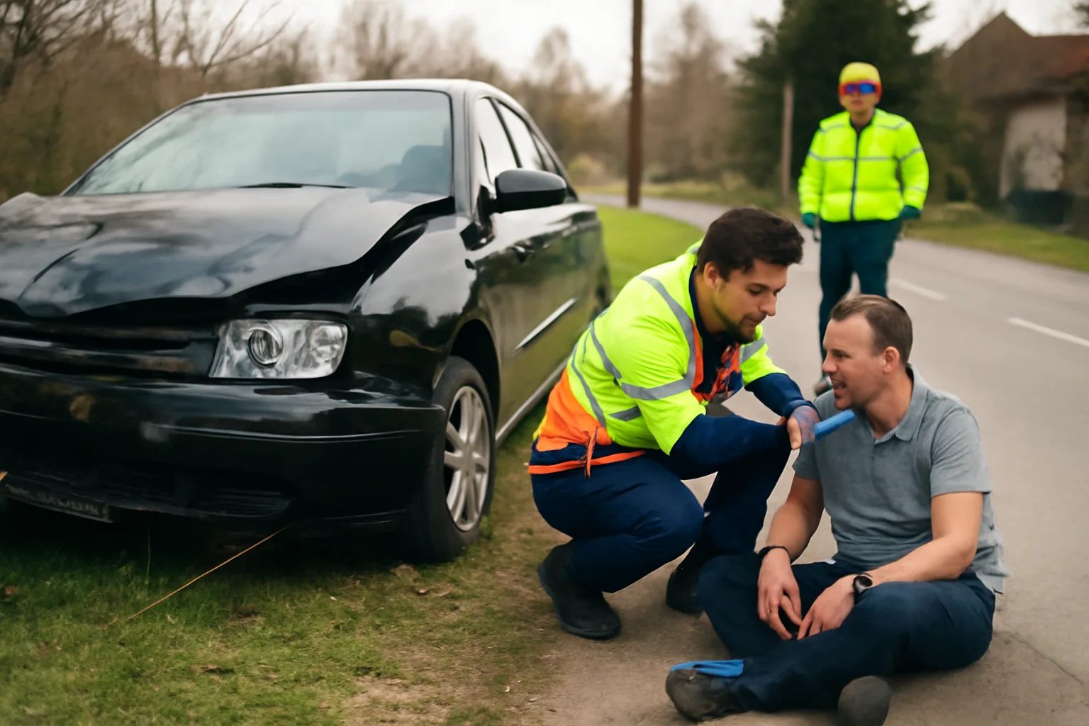 Pasager rănit într-un incident rutier la Mitocu Dragomirnei, iar șoferul depistat ulterior în locuință sub influența alcoolului