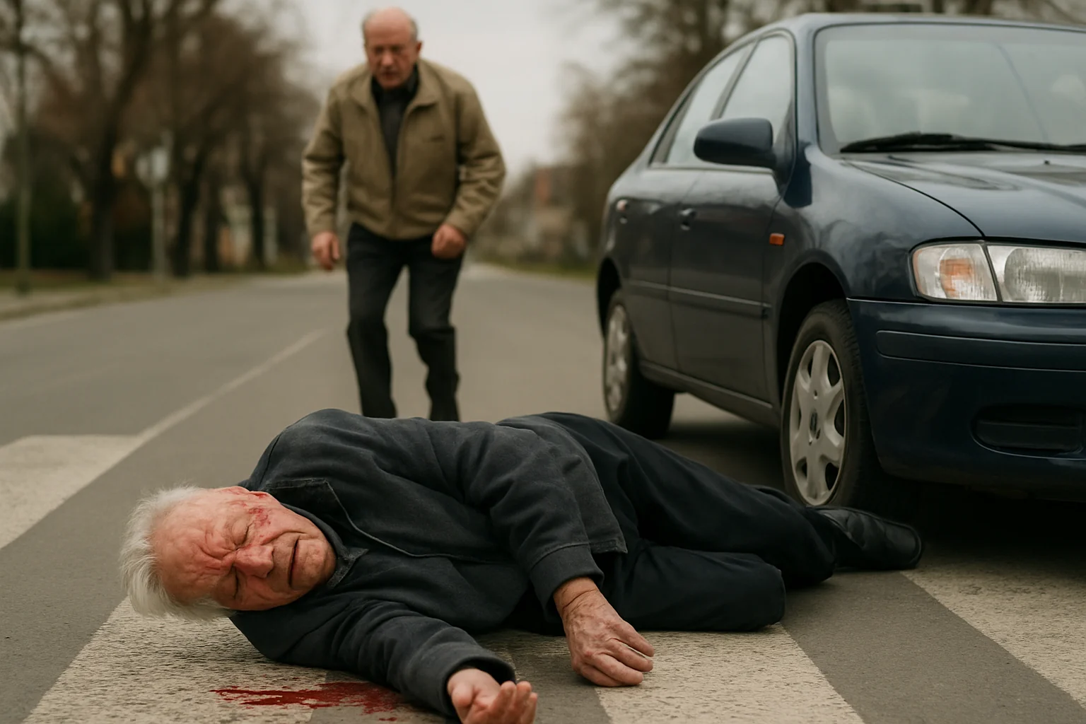 Pieton de 84 de ani rănit grav de un șofer în Rădăuți